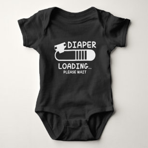 Diaper Loading Baby Bodysuit