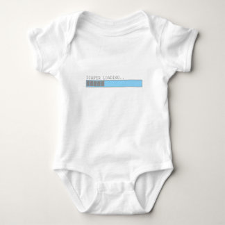 Diaper loading funny baby toddler infant poo bodysuit