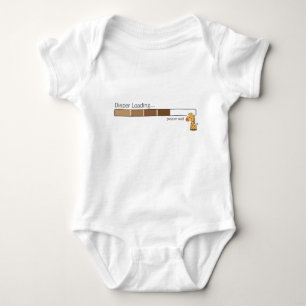 Diaper Loading ... giraffe infant creeper