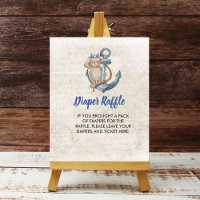 Diaper Raffle Ahoy Its A Boy Nautical Theme