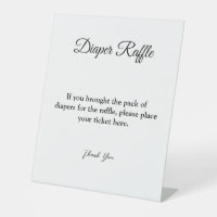 diaper raffle baby shower game
