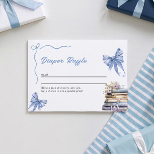 Diaper Raffle Cards Story Book Baby Shower