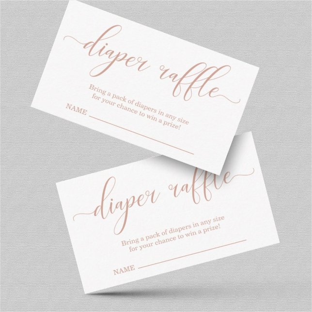 Diaper Raffle Insert for Baby Shower Invitation (Creator Uploaded)