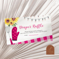 Diaper Raffle Pink BBQ African matching item