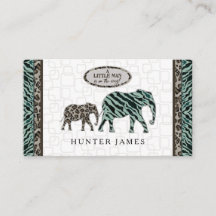 Diaper Raffle Ticket Elephant Safari Baby Shower