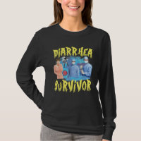 Diarrhoea Survivor Meme Weird Offensive Unhinged T
