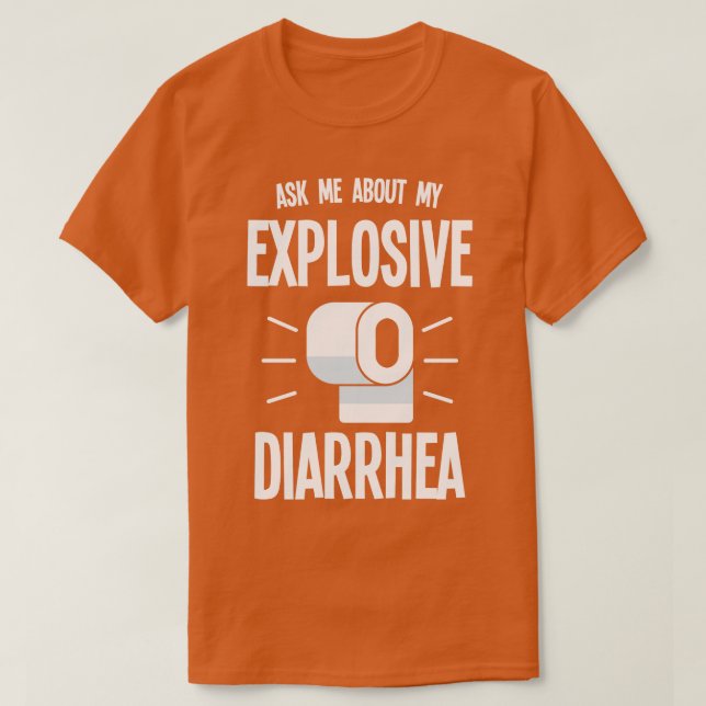 Diarrhoea T-Shirt (Design Front)