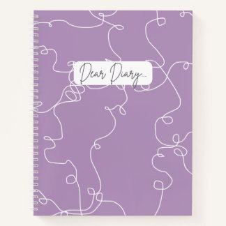 Diary notebook