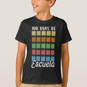Dias De Escuela Class 100 Days Of School Pupil Kid T-Shirt