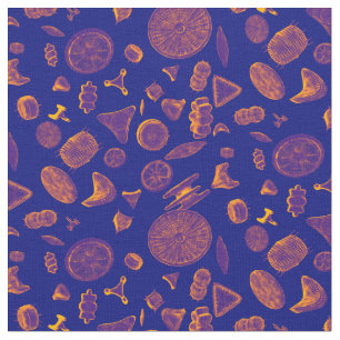 Diatoms Neon Fabric