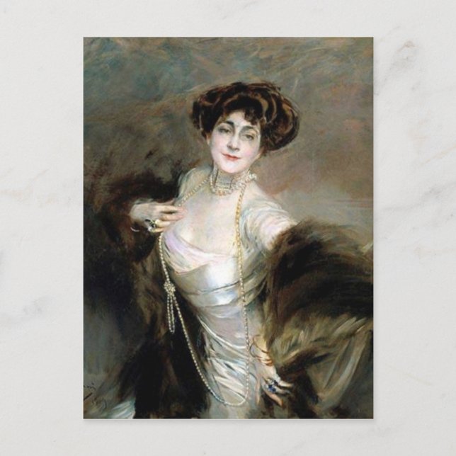 Diaz Albertini - Boldini Postcard (Front)