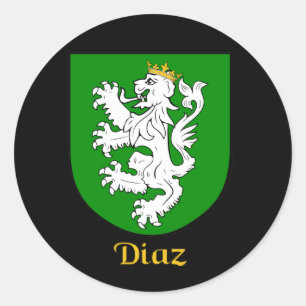 Diaz Family Shield Stickers