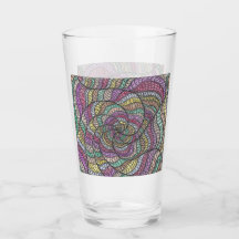 Diba | Colorful Abstract Spiral Hand-Drawn Art
