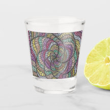 Diba | Colorful Abstract Spiral Hand-Drawn Art