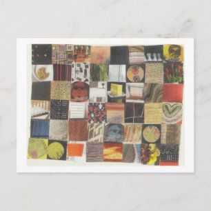 Dibble_Artworks_078_Sun_And_Shadows_Quilt_Number_T Postcard
