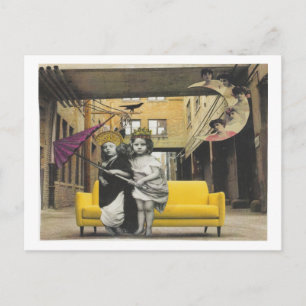 Dibble_Artworks_107_April_And_June Postcard