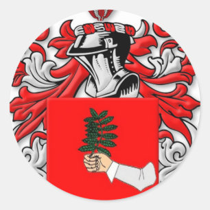Dibenedetto Coat of Arms Classic Round Sticker