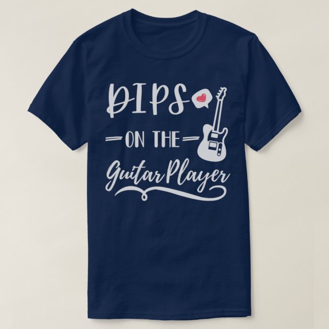 dibs on the guitar player T-Shirt (Design Front)