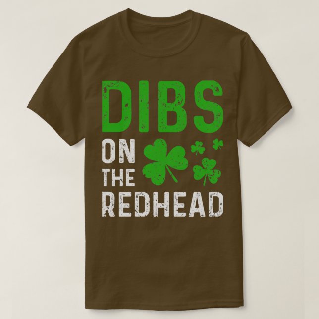 Dibs On The Redhead 14 T-Shirt (Design Front)