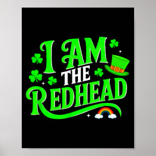 Dibs on the redhead funny am the redhead men women poster