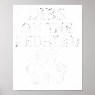 Dibs On The Redhead Funny St Patricks Day Men Wome Poster