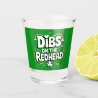 Dibs On The Redhead Funny St Patrick's Day