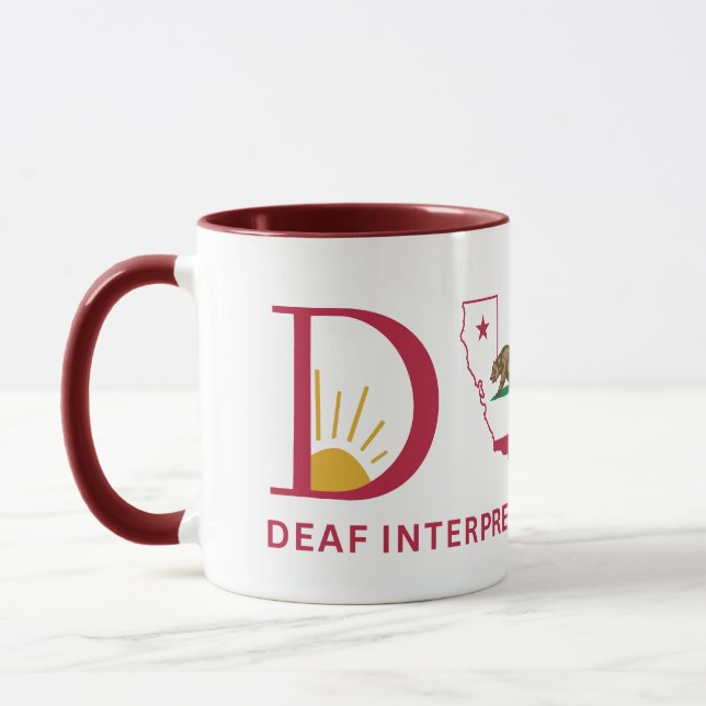 DIC5 Maroon 15 oz Mug (Left)