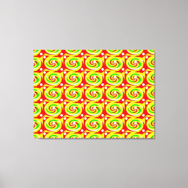 Dice art canvas print (Front)