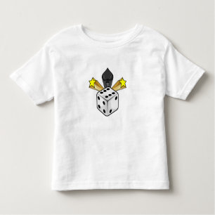 Dice at Poker with Spades & Stars Toddler T-Shirt