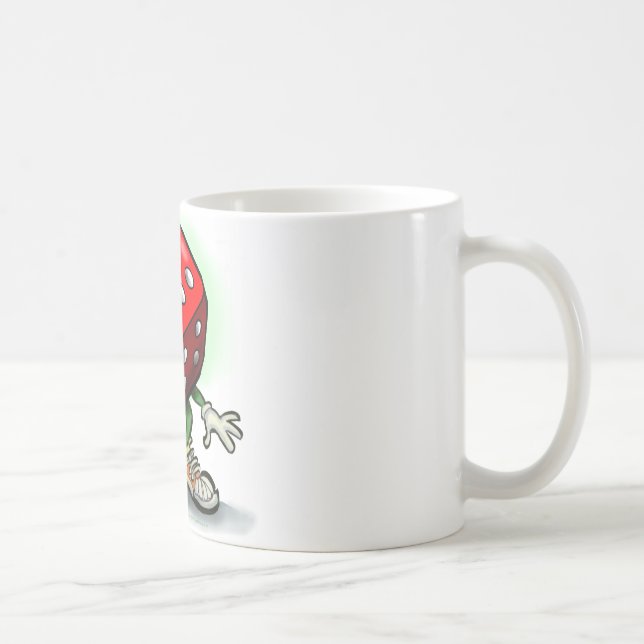 Dice Coffee Mug (Right)