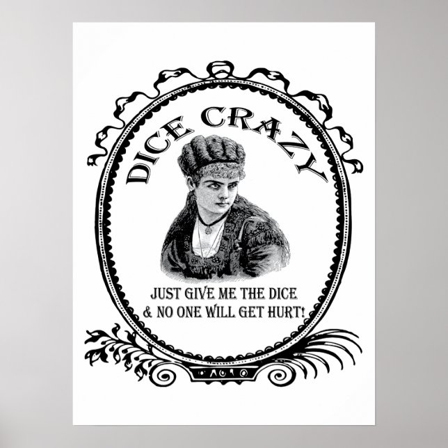 Dice Crazy Poster (Front)