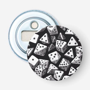 Dice Delight: A Geometric Cascade Bottle Opener
