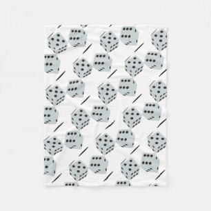 Dice Fleece Blanket