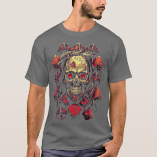 Dice Gambling Skull T-Shirt