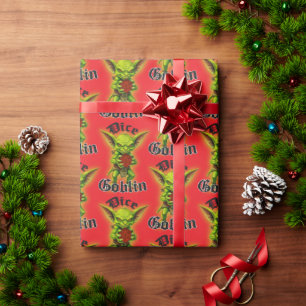 Dice Goblin Wrapping Paper 