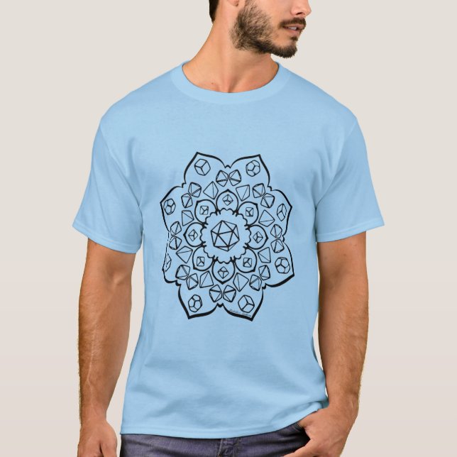 Dice Mandala T-Shirt (Front)
