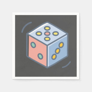 Dice Napkin