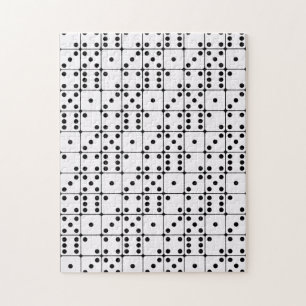 DICE PATTERN JIGSAW PUZZLE