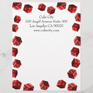 Dice Players Letterhead