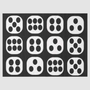 Dice Roll Birthday Party Tissue Paper