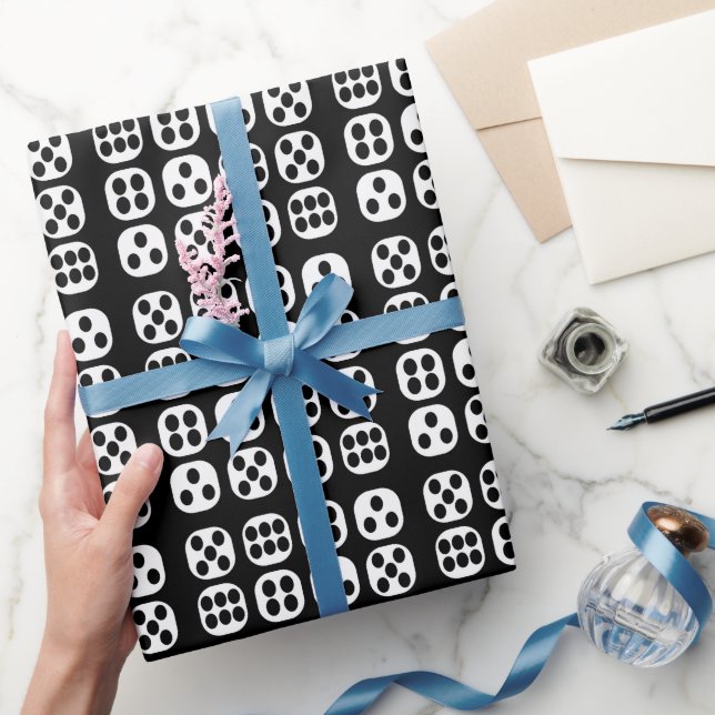 Dice Roll Birthday Party Wrapping Paper (Gifting)