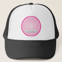 dice with pink circle customisable