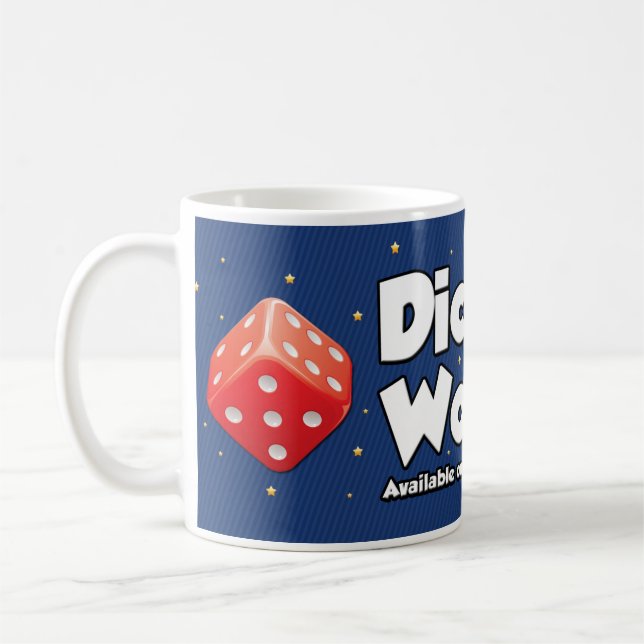 Dice World! Coffee Mug *NEW (Left)
