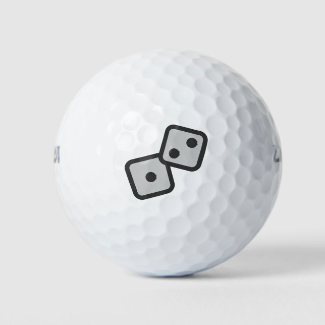 Dices Golf Balls (Front)