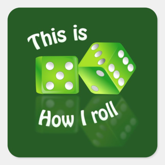 Dices stickers (Front)