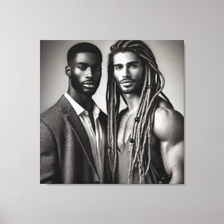 Dichotomy Unveiled Canvas Print