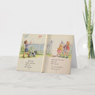 Dick and Jane Card