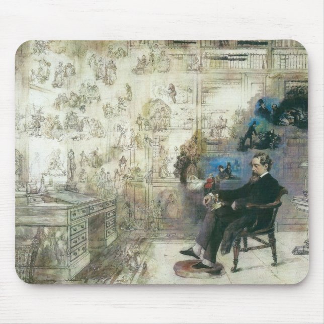 Dickens' Dream Mouse Pad (Front)