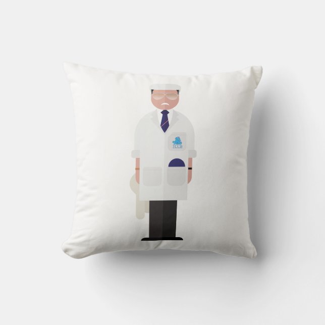 Dickie -  Cricket Heritage Throw Pillow (Front)