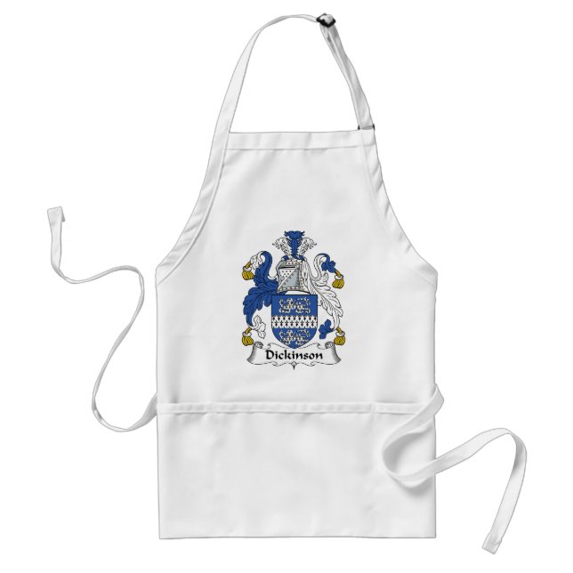 Dickinson Family Crest Standard Apron (Front)